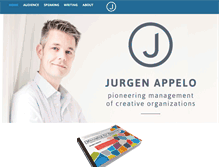 Tablet Screenshot of jurgenappelo.com